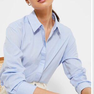 CLEARANCE. CJ Banks by Christopher & Banks Rayon Size XL lt blue blouse